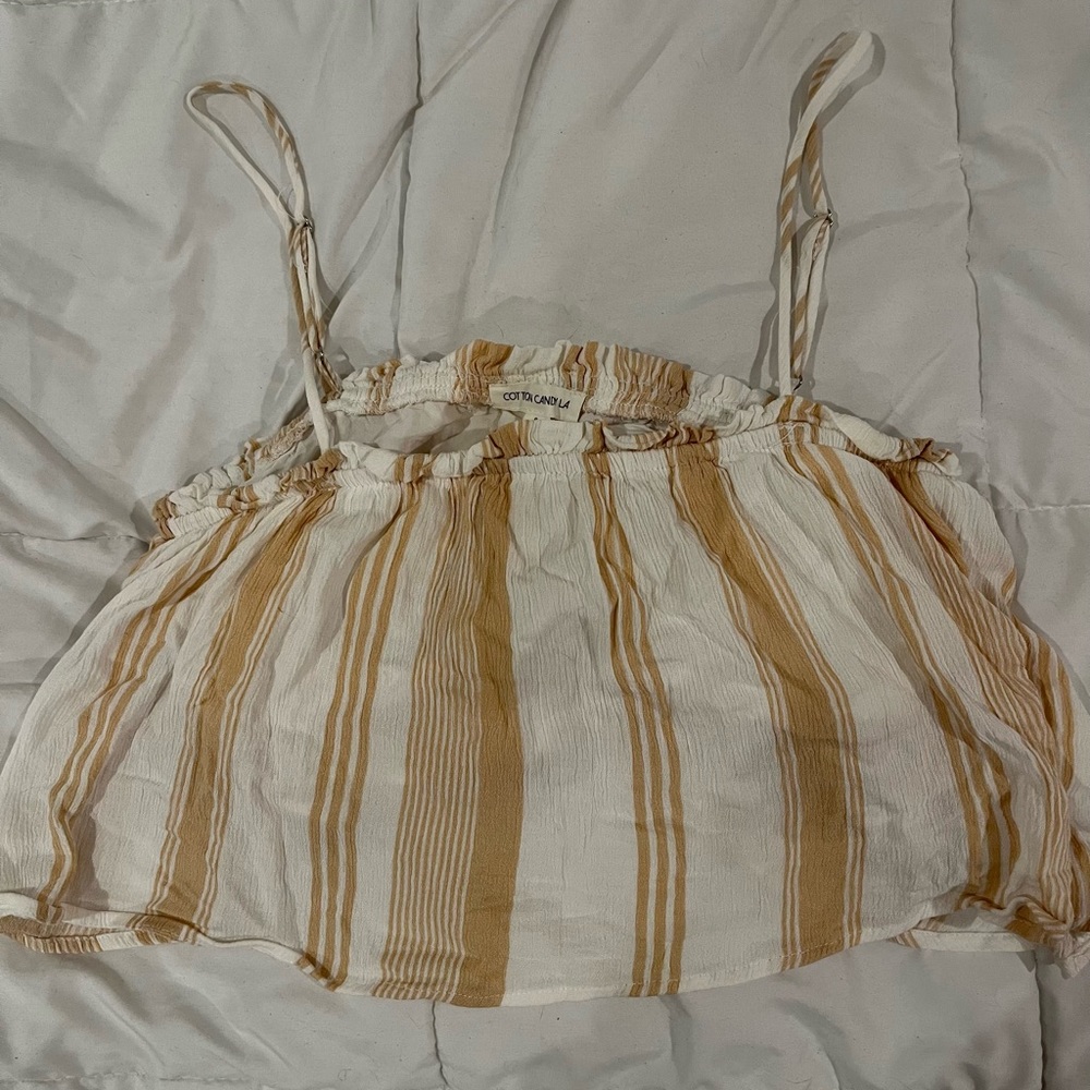 Forever 21 Stripe Crop Top